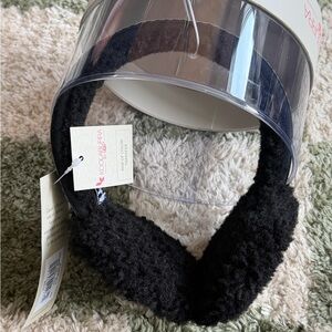 Koolaburra by Ugg Black Plush Earmuffs
